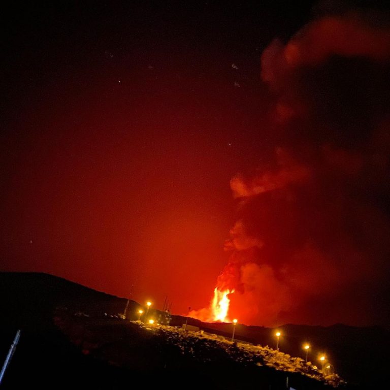 eruzione etna 31 luglio