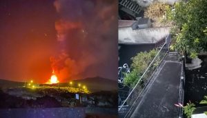 eruzione etna 31 luglio