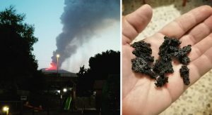 eruzione etna 9 agosto