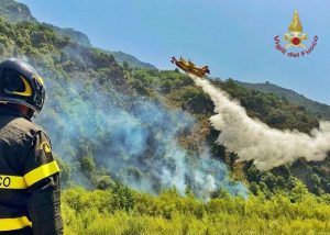 incendi boschivi vigili del fuoco