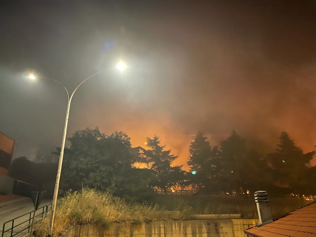 incendi cosenza acri