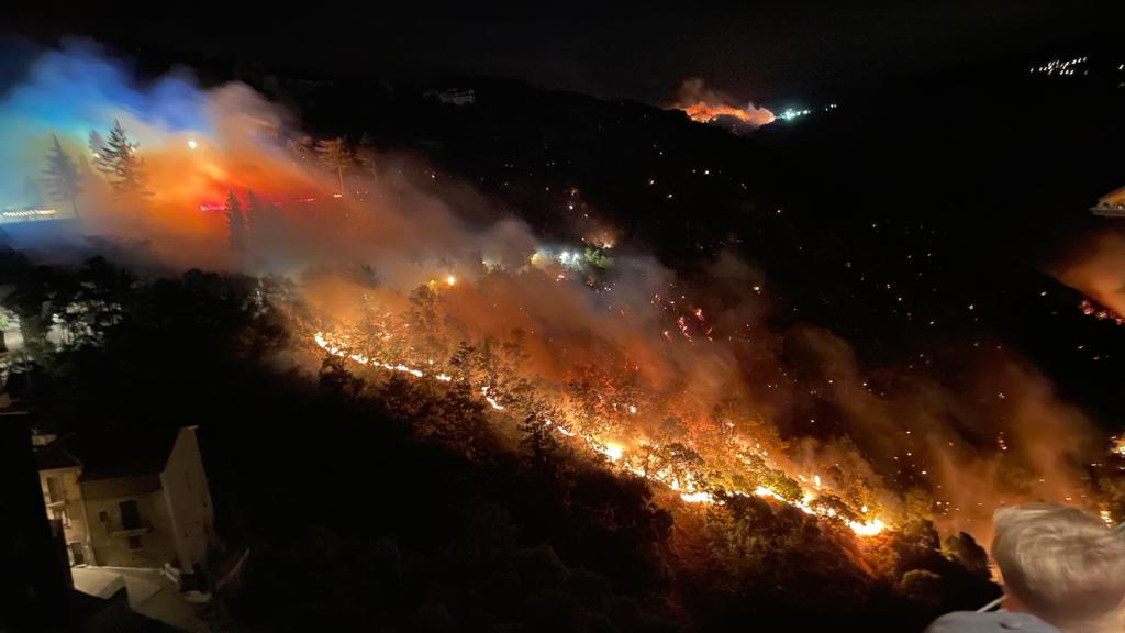 incendi cosenza acri
