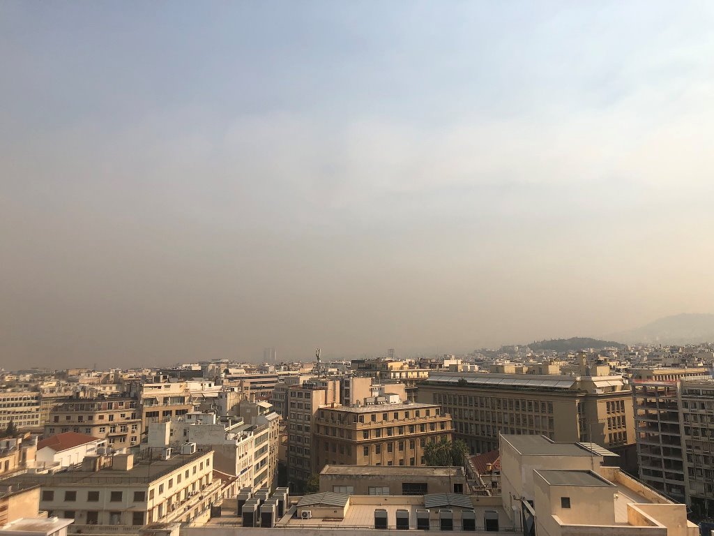 incendi grecia atene