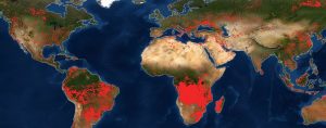 incendi mappa nasa settimana