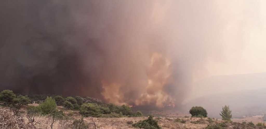 incendi vilia grecia