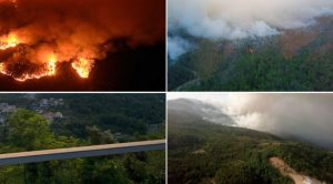 incendio Framura La Spezia