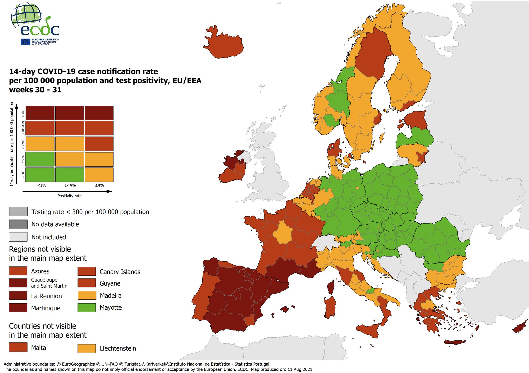 mappa ecdc