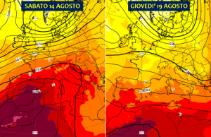 previsioni meteo agosto 2021