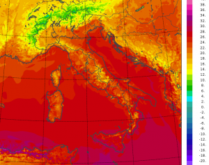temperature minime italia