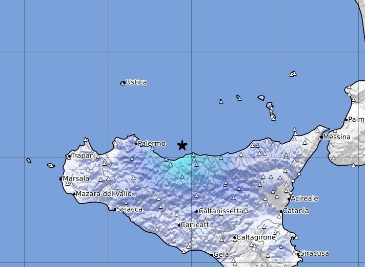 terremoto palermo sicilia oggi