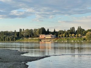 Il tratto medio padano del fiume Po