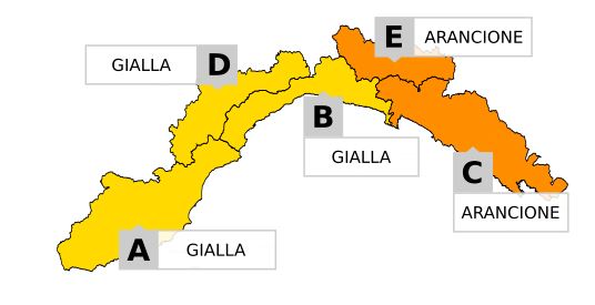allerta meteo liguria
