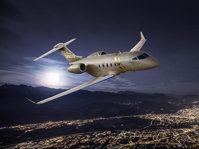business jet Challenger 3500 di Bombardier