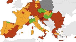 coronavirus mappa ecdc