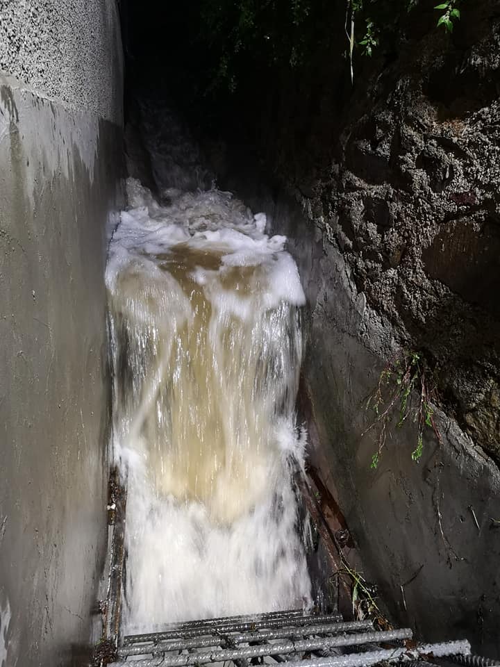 Esondazione del torrente Cole a Malonno