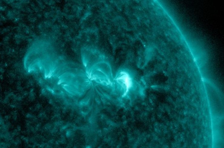 esplosione sole oggi