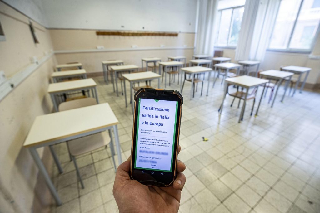 green pass scuola