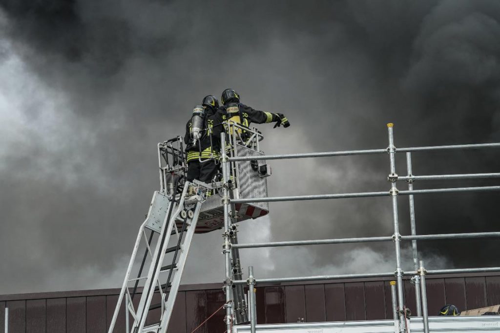 Incendio torino