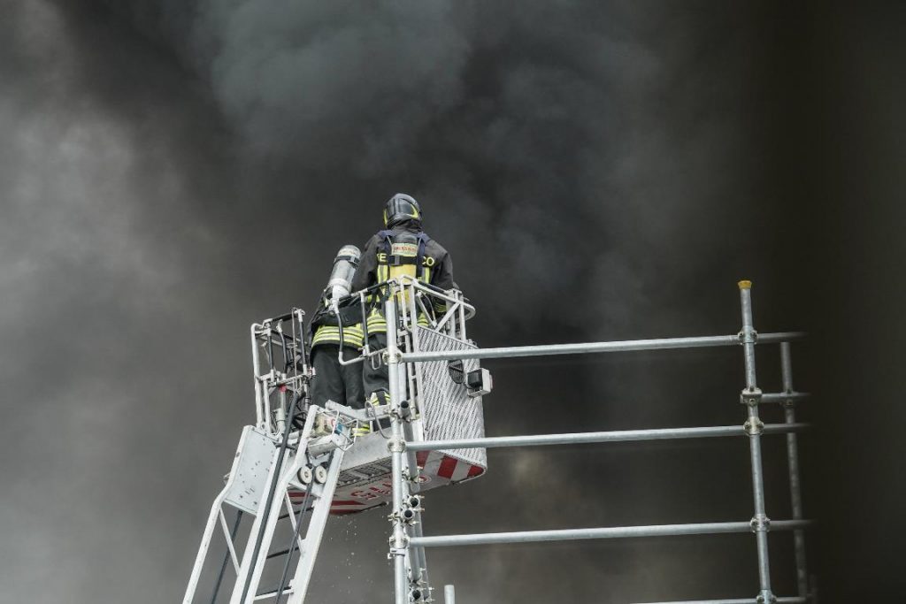 Incendio torino
