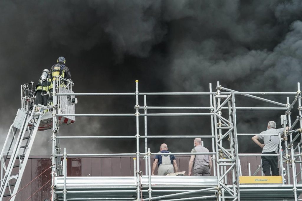 Incendio torino