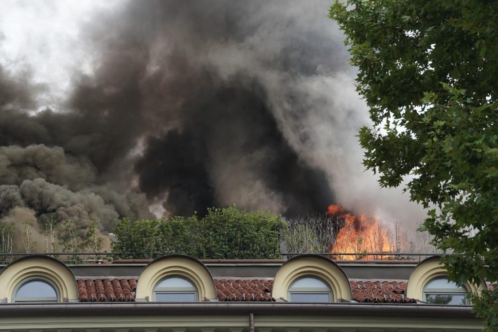 Incendio torino