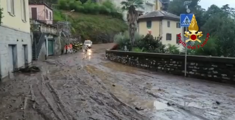 maltempo como esondazione pertus