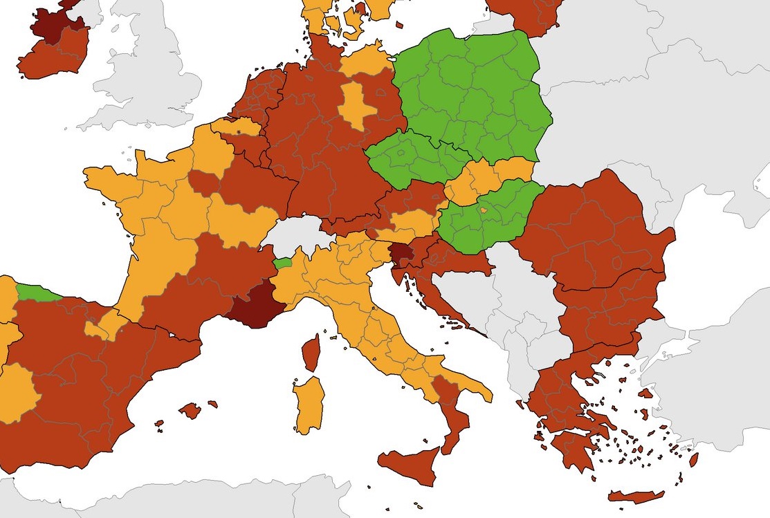 mappa ecdc 16 settembre
