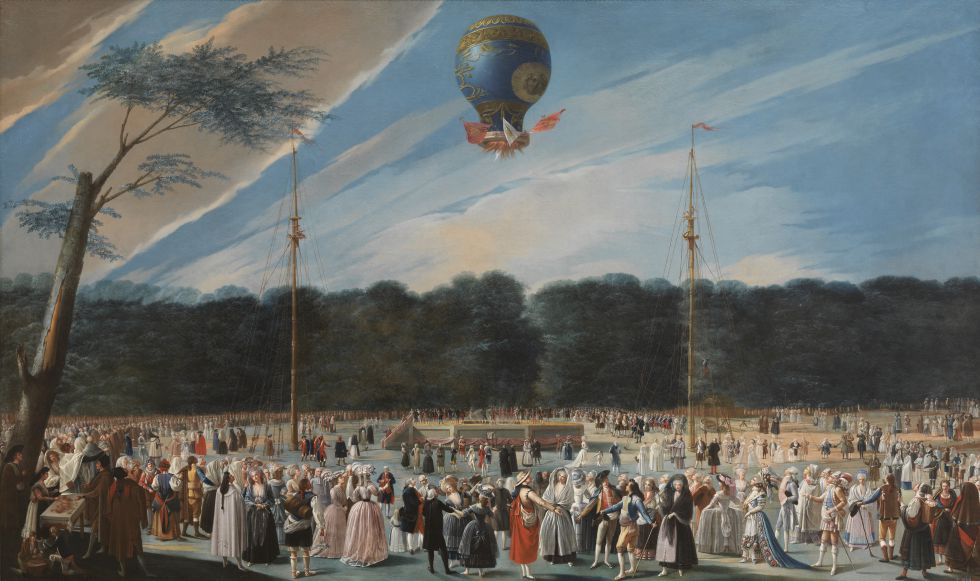 Il 19 settembre 1783 i fratelli Montgolfier presentano l’aerostato, verrà chiamato “mongolfiera”