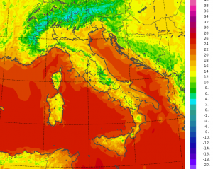 temperature minime oggi