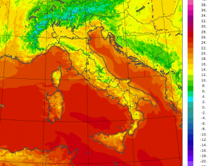 temperature minime oggi