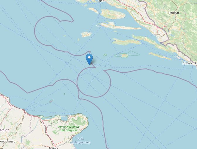 terremoto adriatico oggi