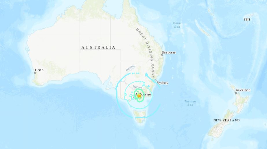 terremoto australia oggi