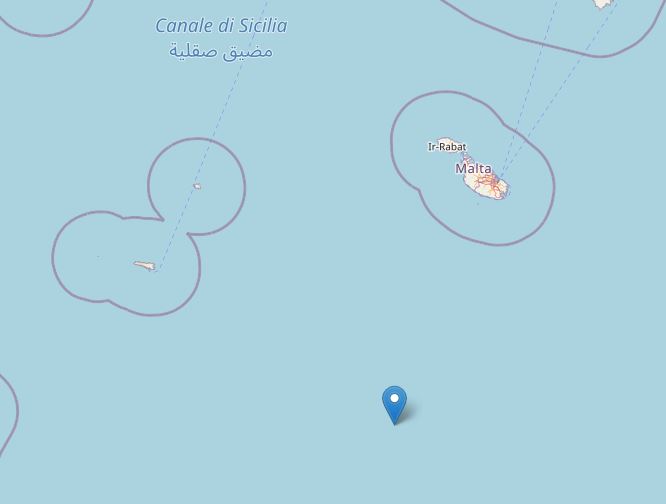 terremoto malta lampedusa