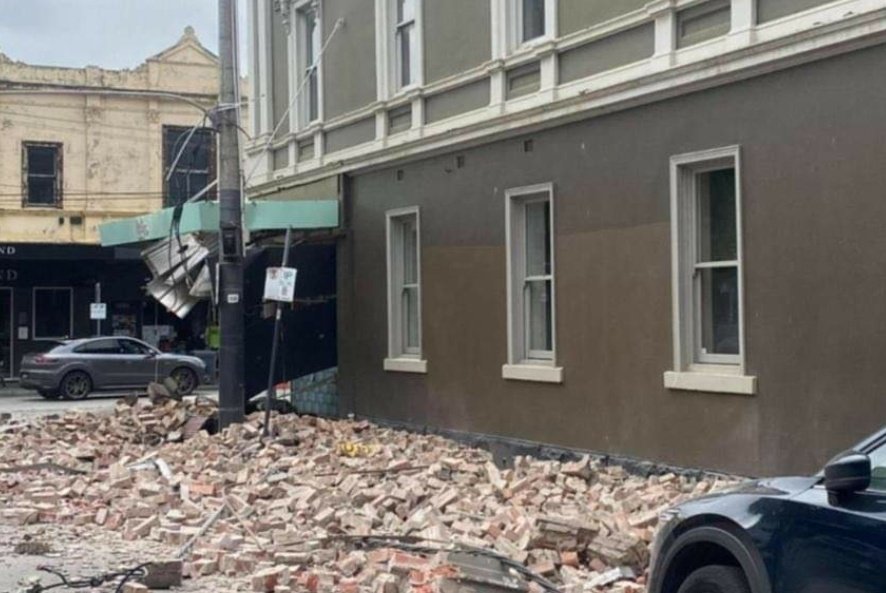 terremoto melbourne australia