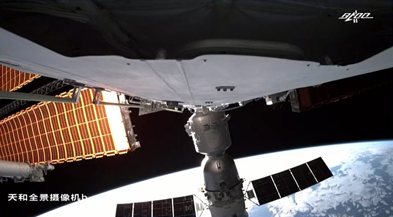 Shenzhou 13 stazione spaziale cinese