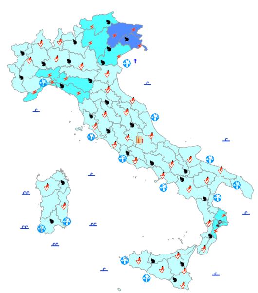 allerta meteo 1 novembre