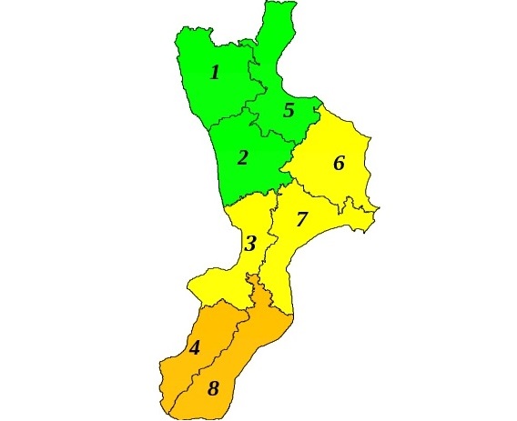 allerta meteo calabria