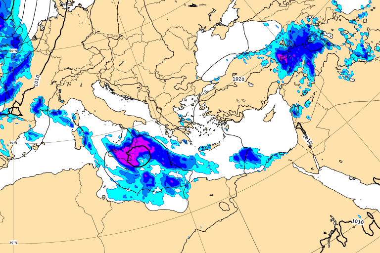 allerta meteo ciclone mediterraneo apollo venerdì 29 ottobre