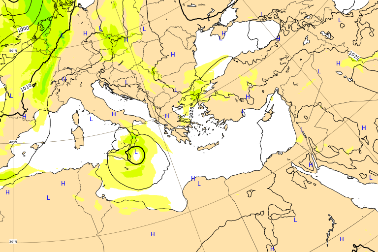 allerta meteo ciclone mediterraneo apollo venerdì 29 ottobre