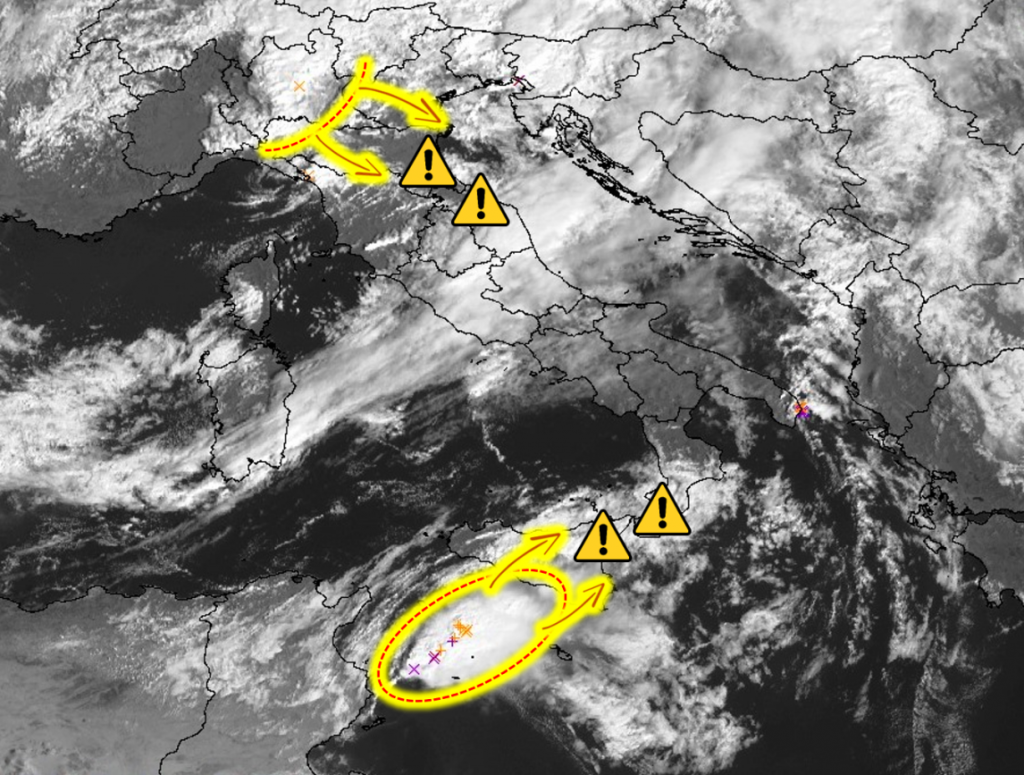 allerta meteo italia mercoledì 6 ottobre 2021