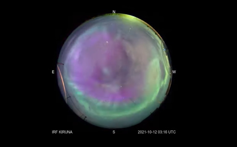 aurora ottobre esa