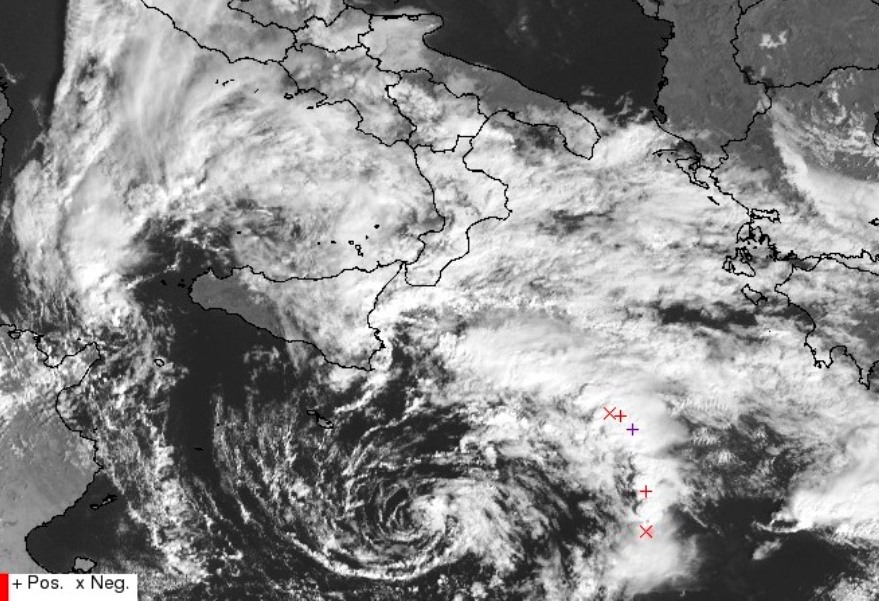 ciclone mediterraneo 26 ottobre 2021
