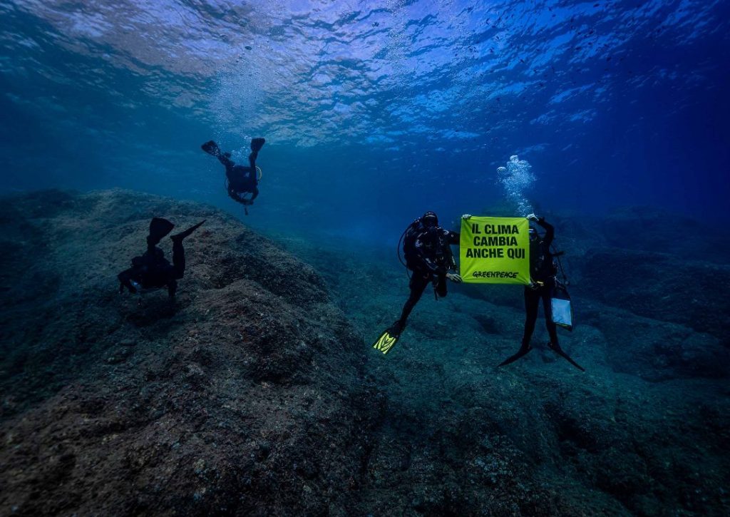 operazione mare caldo greenpeace