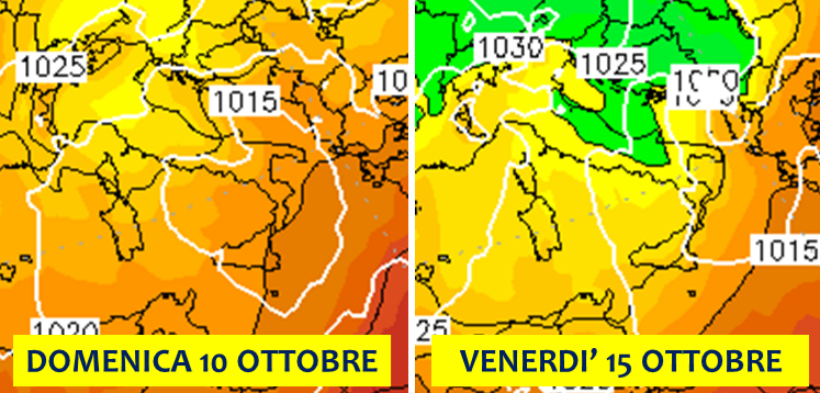 previsioni meteo freddo neve ottobre 2021