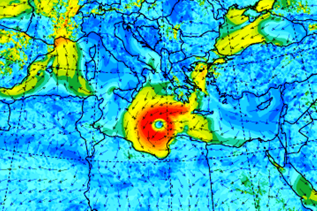 allerta meteo medicane sabato ore 20