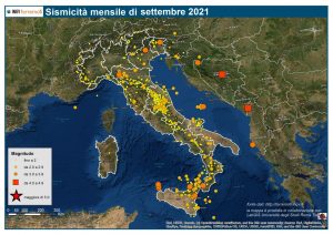 sismicità settembre