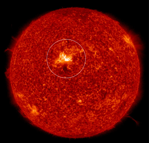 tempeste geomagnetiche sole flare 9 ottobre