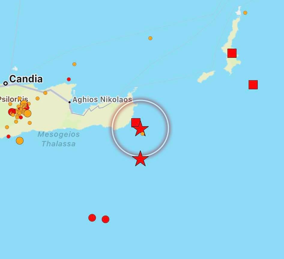 terremoto creta grecia oggi