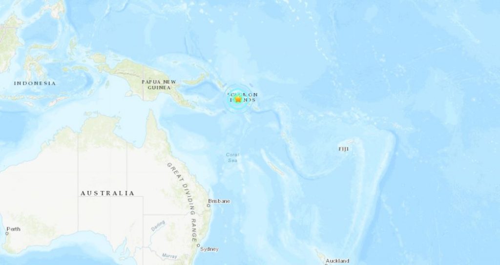 terremoto isole salomone