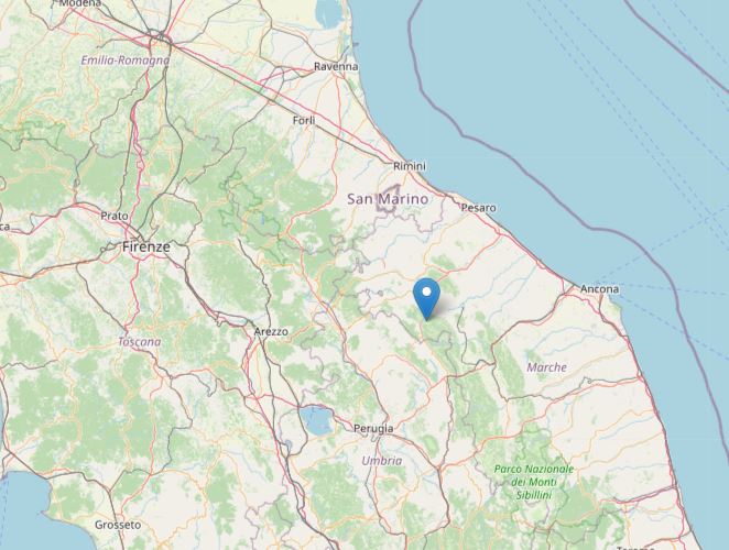 terremoto marche oggi